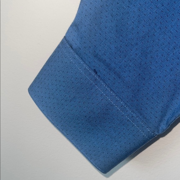 Calvin Klein Blue Casual Button Down Shirt - Picture 8 of 8